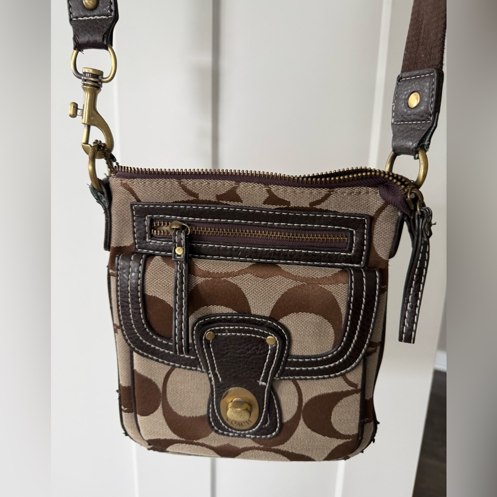 Coach Dark Brown Strap
